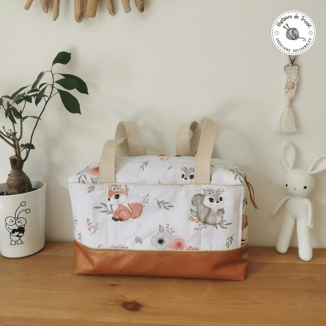 Sac à langer mini ✨ Renards ✨