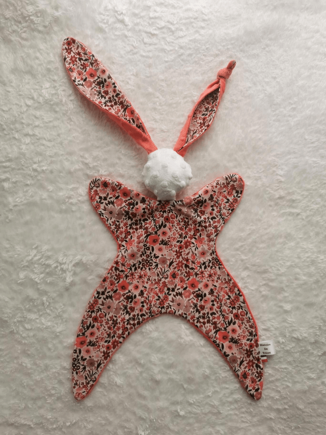 Doudou ~ Fleurette ~ Lapin-nin-nin