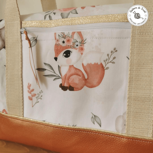 Sac à langer mini ✨ Renards ✨