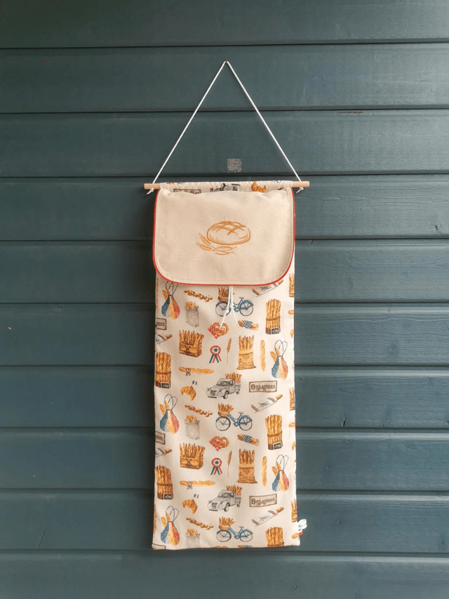 Sac à pain ~ Sac à baguettes ~ Fait main ~ Sur commande 