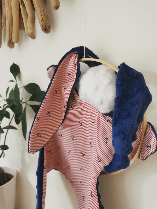 Doudou ~ Ancre ~ Lapin-nin-nin