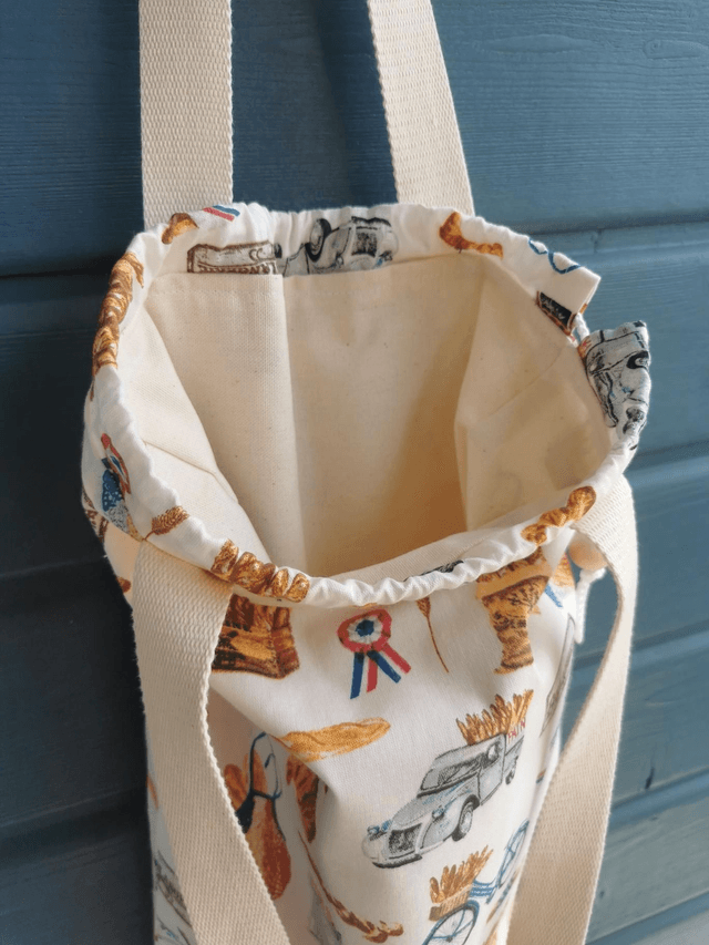 Sac à pain ~ Sac à baguettes ~ Fait main ~ Sur commande 