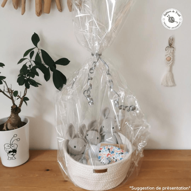 Coffret Naissance Lapinou gris