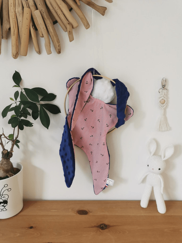 Doudou ~ Ancre ~ Lapin-nin-nin